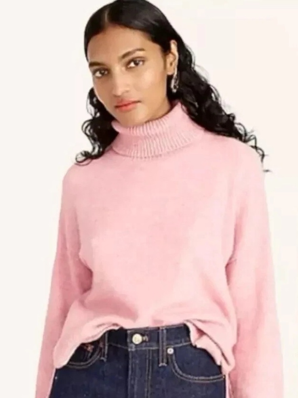 J.Crew Merino Wool Alpaca Luxury Turtleneck Sweater Size S